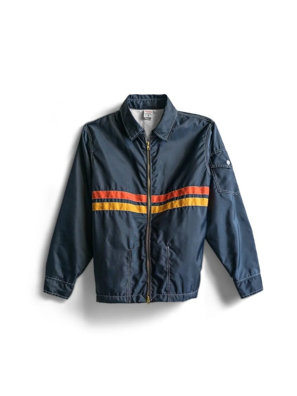 Birdwell Mens Size 3XL 3 Stripe Competition Comp Jacket 26 Navy